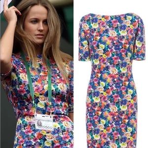 Zara rare fitted floral dress size M